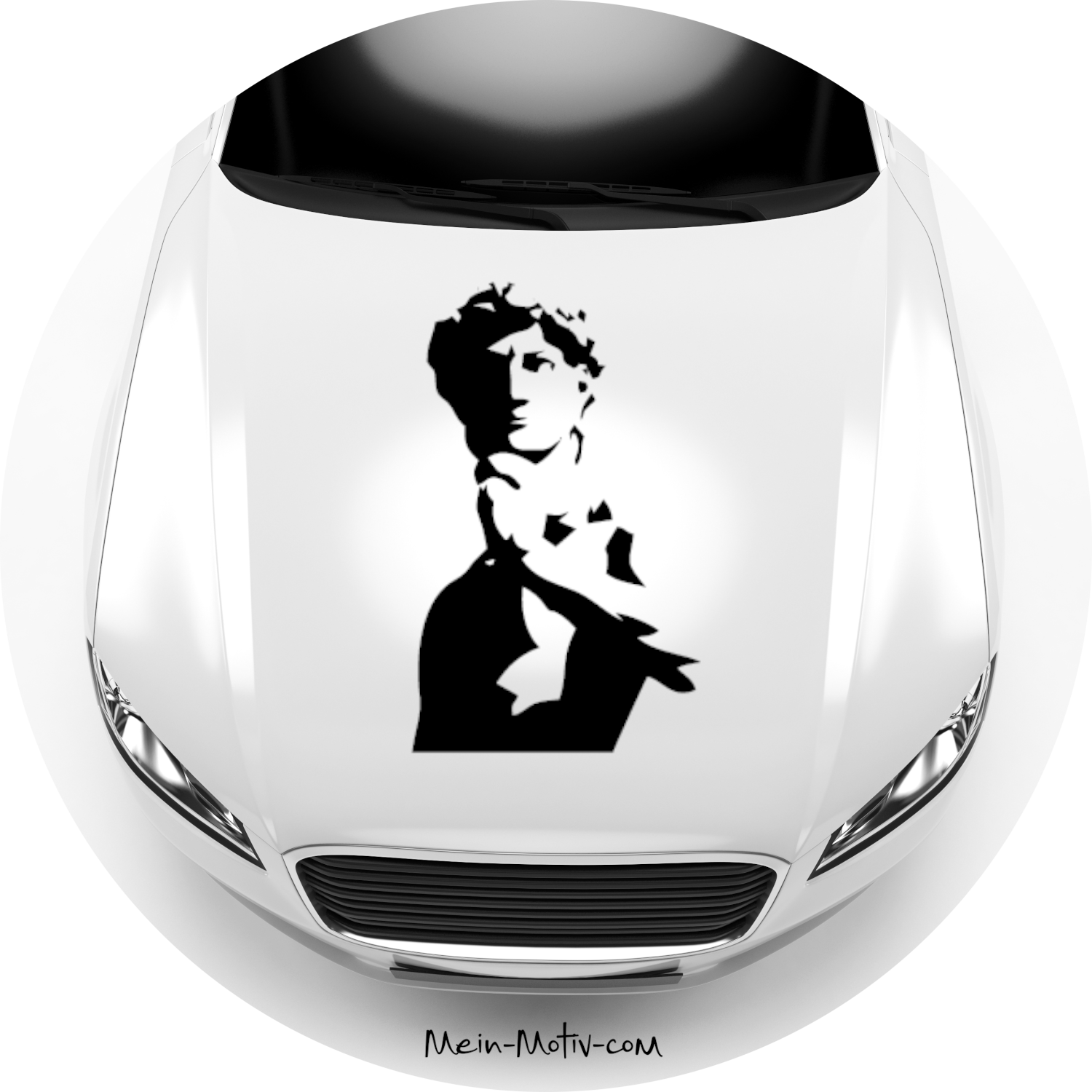 Autoaufkleber Michelangelos David