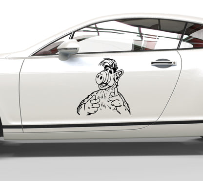 Autoaufkleber Alf
