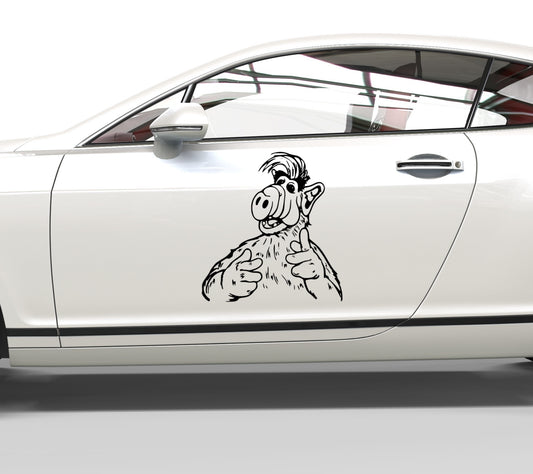 Autoaufkleber Alf
