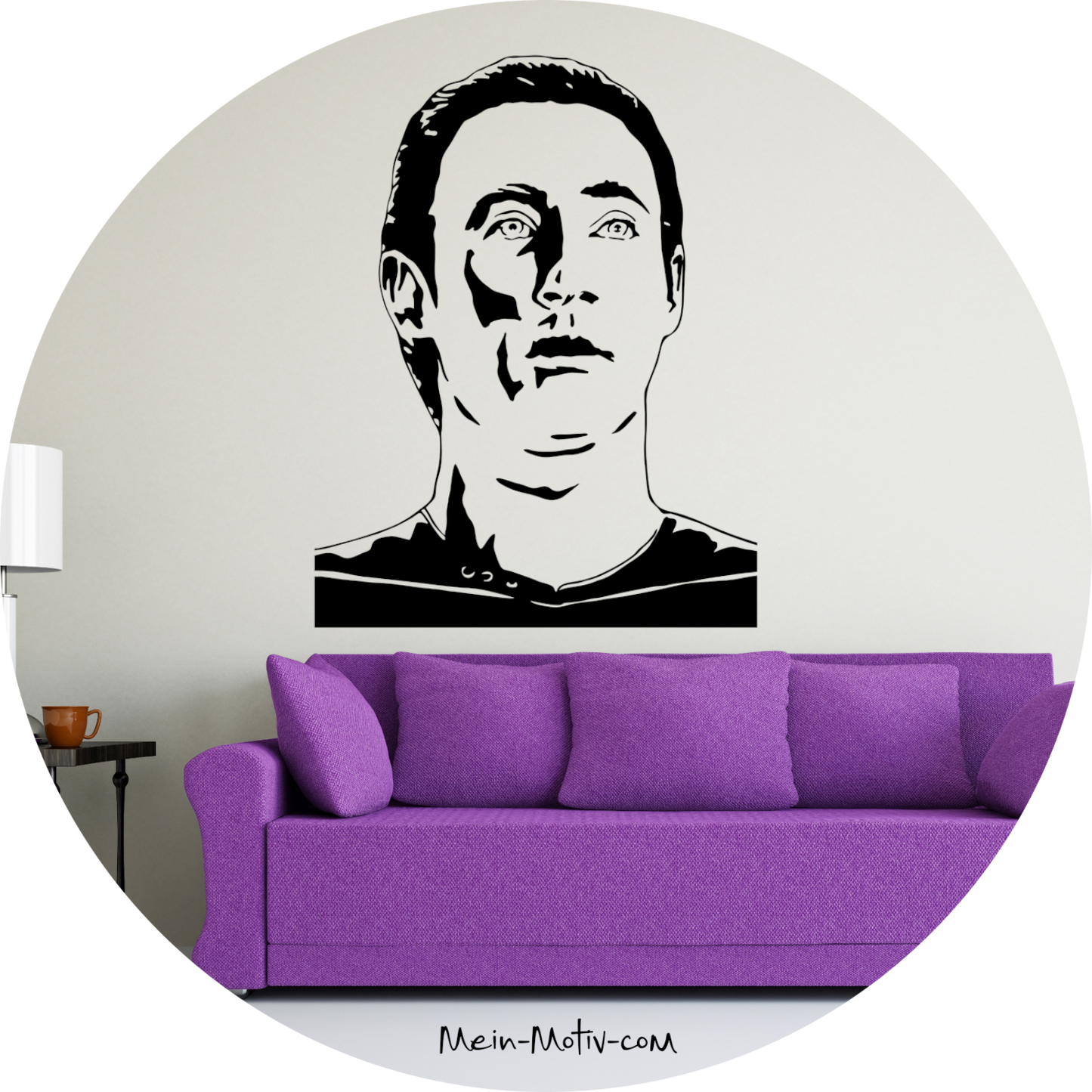 Wandtattoo Star Trek Picard Lt. Commander Data