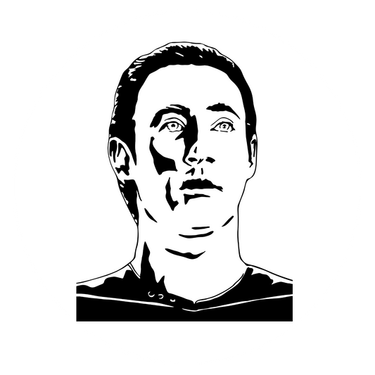 Wandtattoo Star Trek Picard Lt. Commander Data
