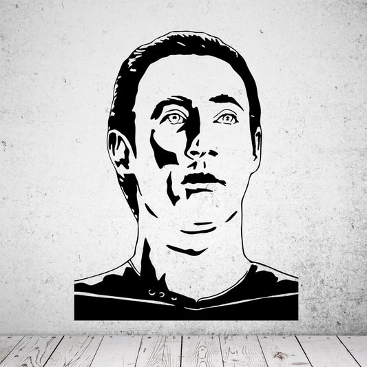 Wandtattoo Star Trek Picard Lt. Commander Data