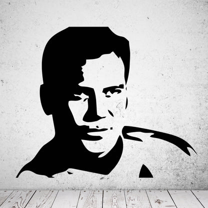 Wandtattoo Star Trek William Shatner