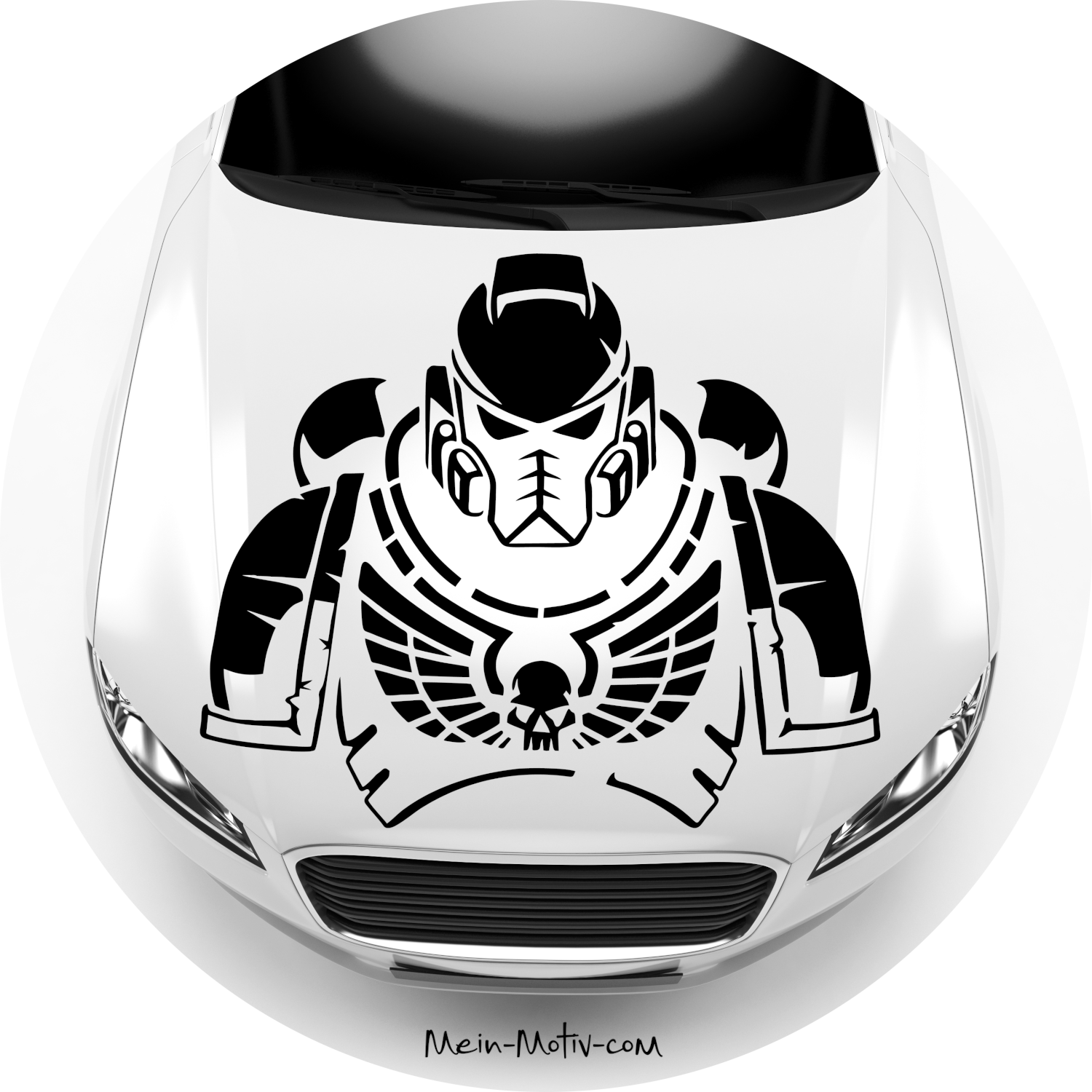 Autoaufkleber Warhammer 40k Space Marine