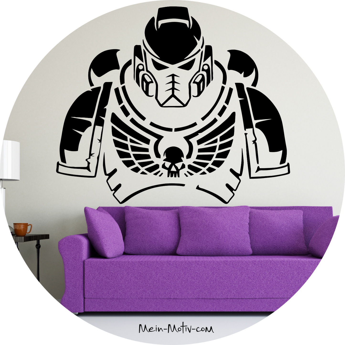 Wandtattoo Warhammer 40k Space Marine