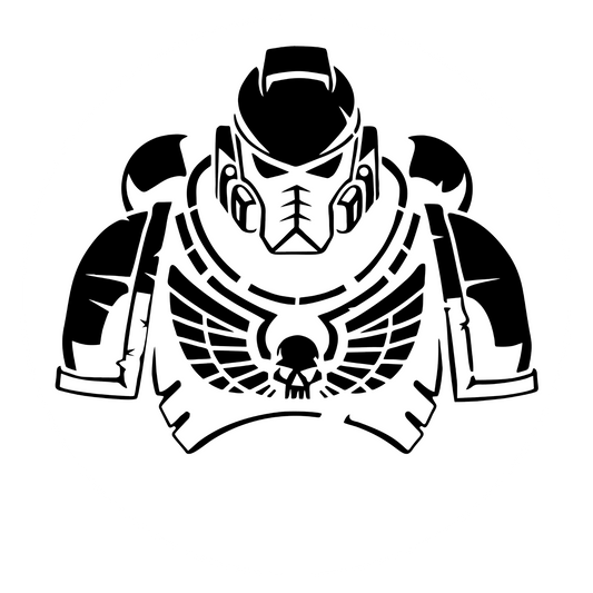 Autoaufkleber Warhammer 40k Space Marine