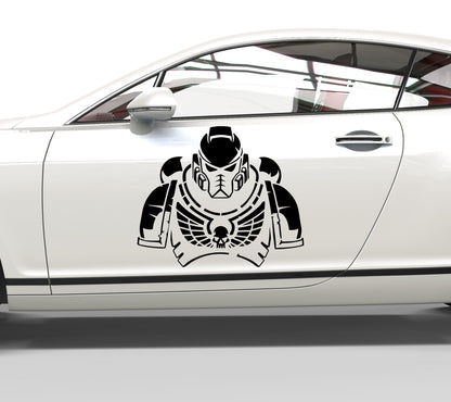 Autoaufkleber Warhammer 40k Space Marine