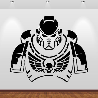 Wandtattoo Warhammer 40k Space Marine