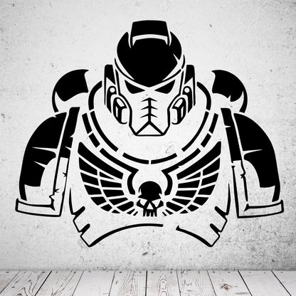 Wandtattoo Warhammer 40k Space Marine