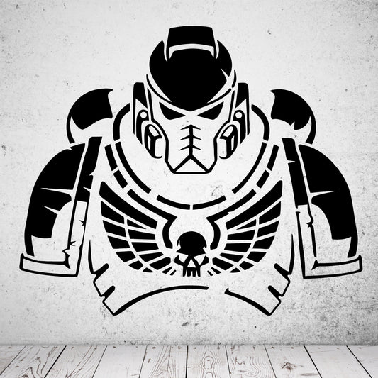 Wandtattoo Warhammer 40k Space Marine