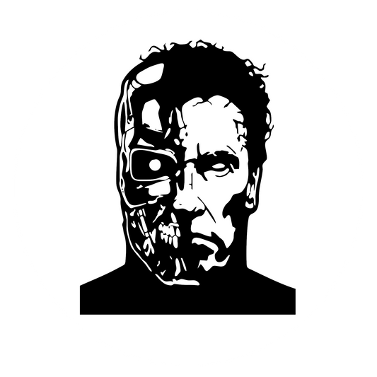 Wandtattoo Terminator - Roboter