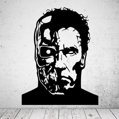 Wandtattoo Terminator - Roboter