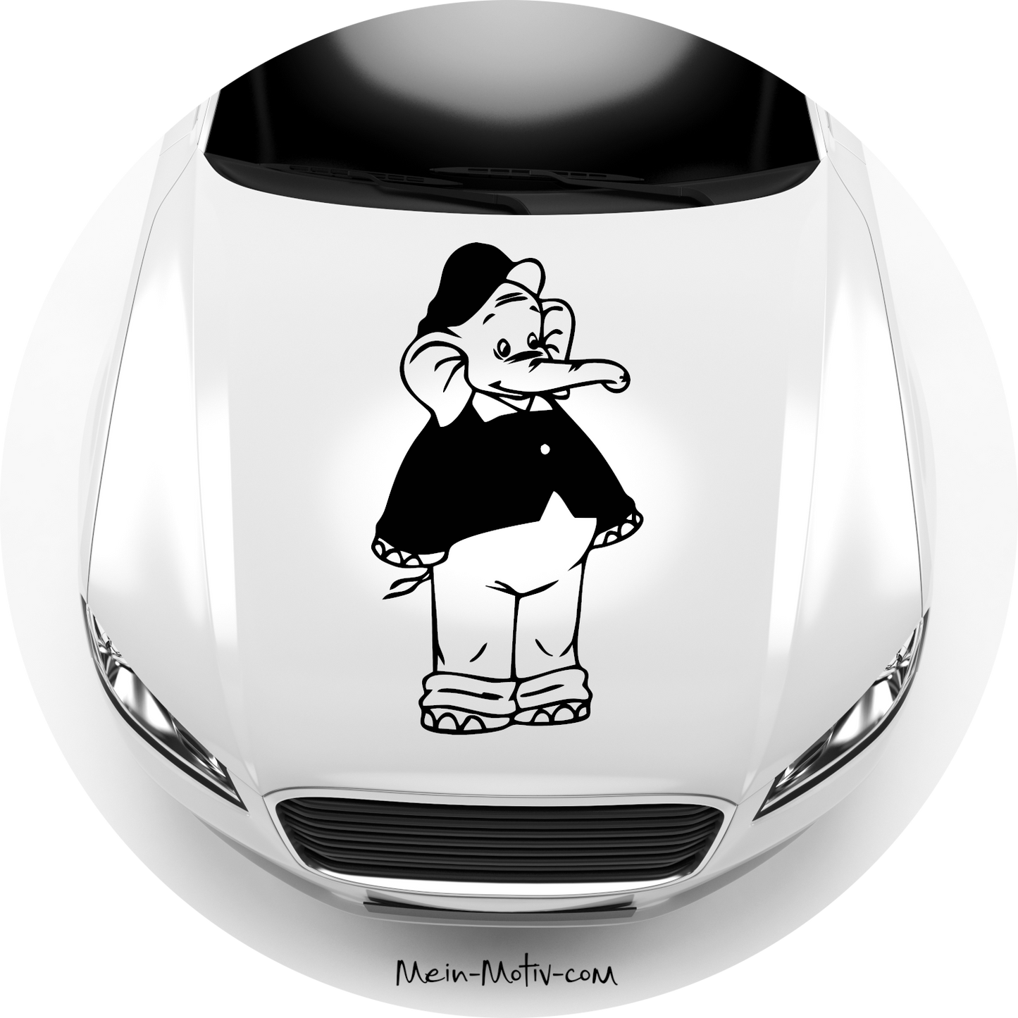 Autoaufkleber Benjamin Blümchen