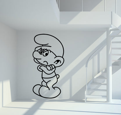 Wandtattoo Die Schlümpfe Muffi