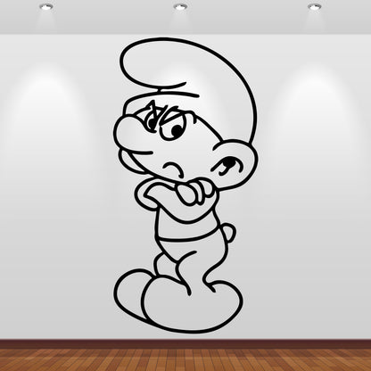 Wandtattoo Die Schlümpfe Muffi