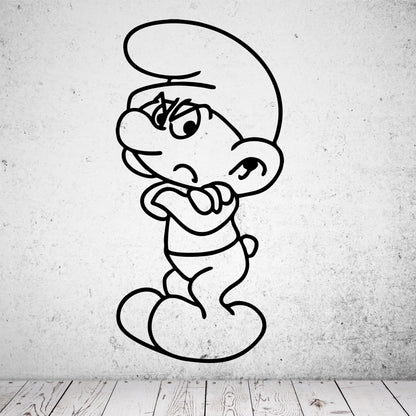 Wandtattoo Die Schlümpfe Muffi