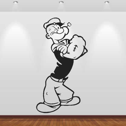 Wandtattoo Popeye