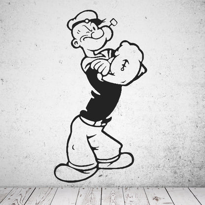 Wandtattoo Popeye