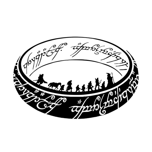 Autoaufkleber Herr der Ringe - Ring