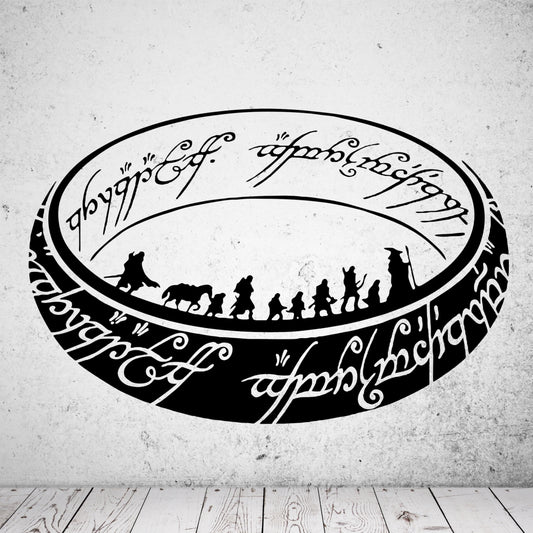 Wandtattoo Herr der Ringe - Ring