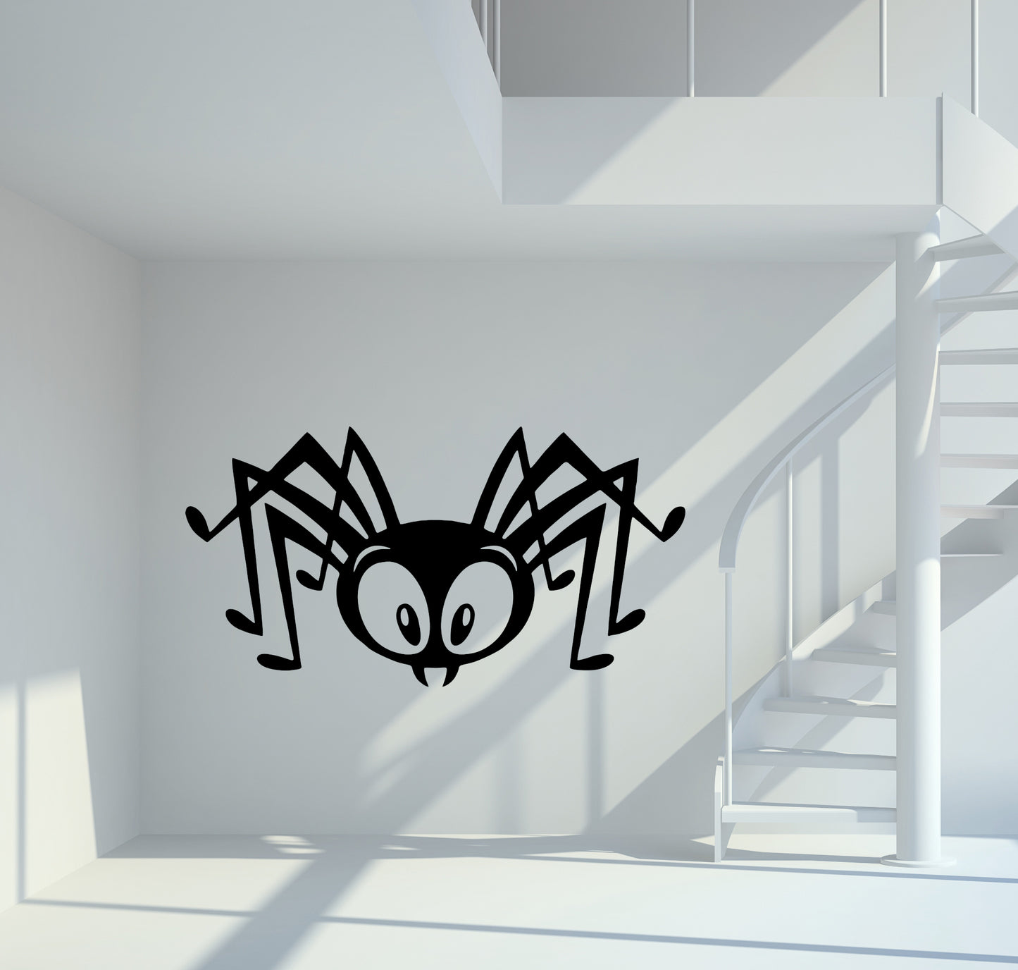 Wandtattoo Spinne witzig