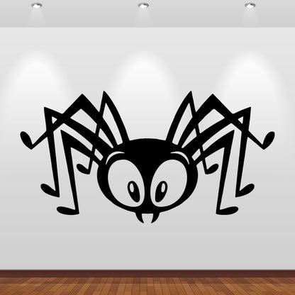 Wandtattoo Spinne witzig
