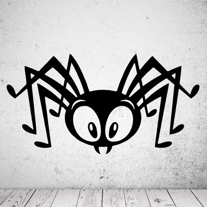 Wandtattoo Spinne witzig