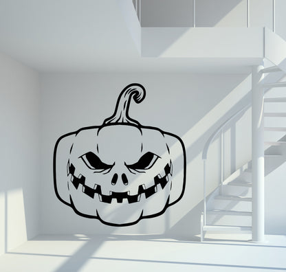 Wandtattoo Kürbis - Halloween