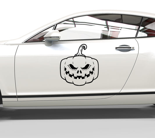 Autoaufkleber Kürbis - Halloween