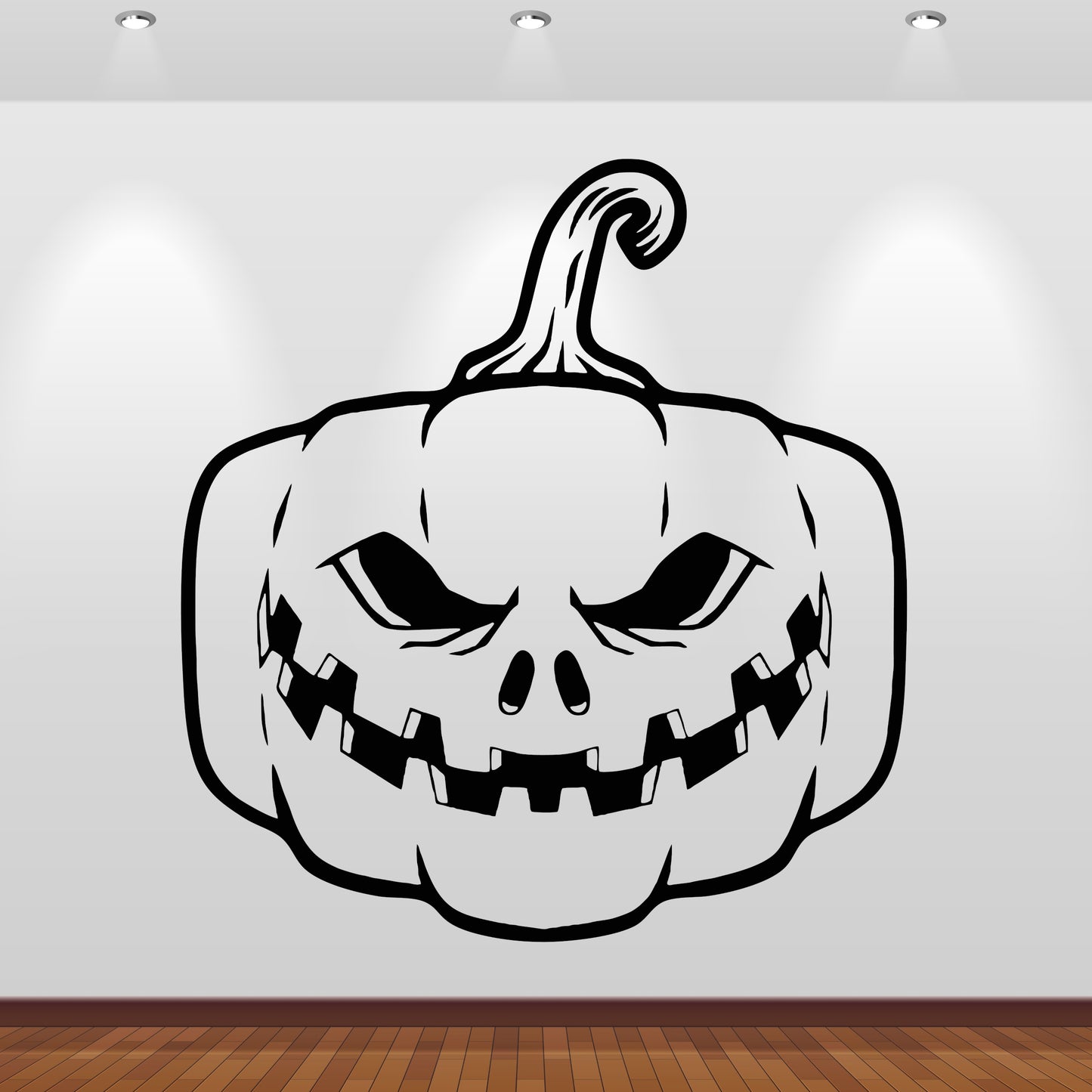 Wandtattoo Kürbis - Halloween