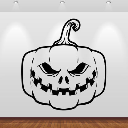 Wandtattoo Kürbis - Halloween