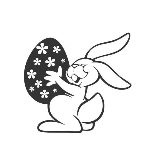 Wandtattoo Osterhase