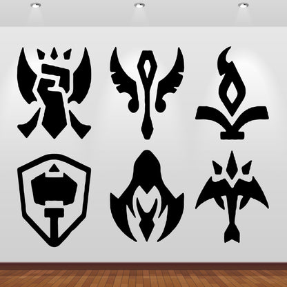 Wandtattoo LoL - League of Legends - Icons