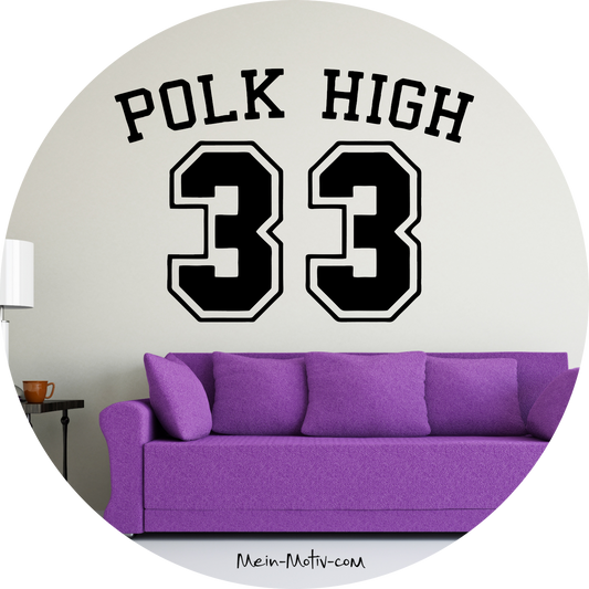 Wandtattoo Polk High 33 - Al Bundy