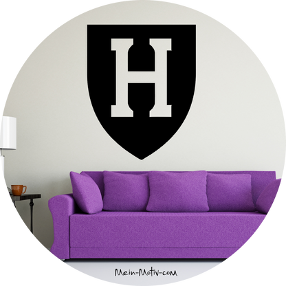 Wandtattoo Harvard