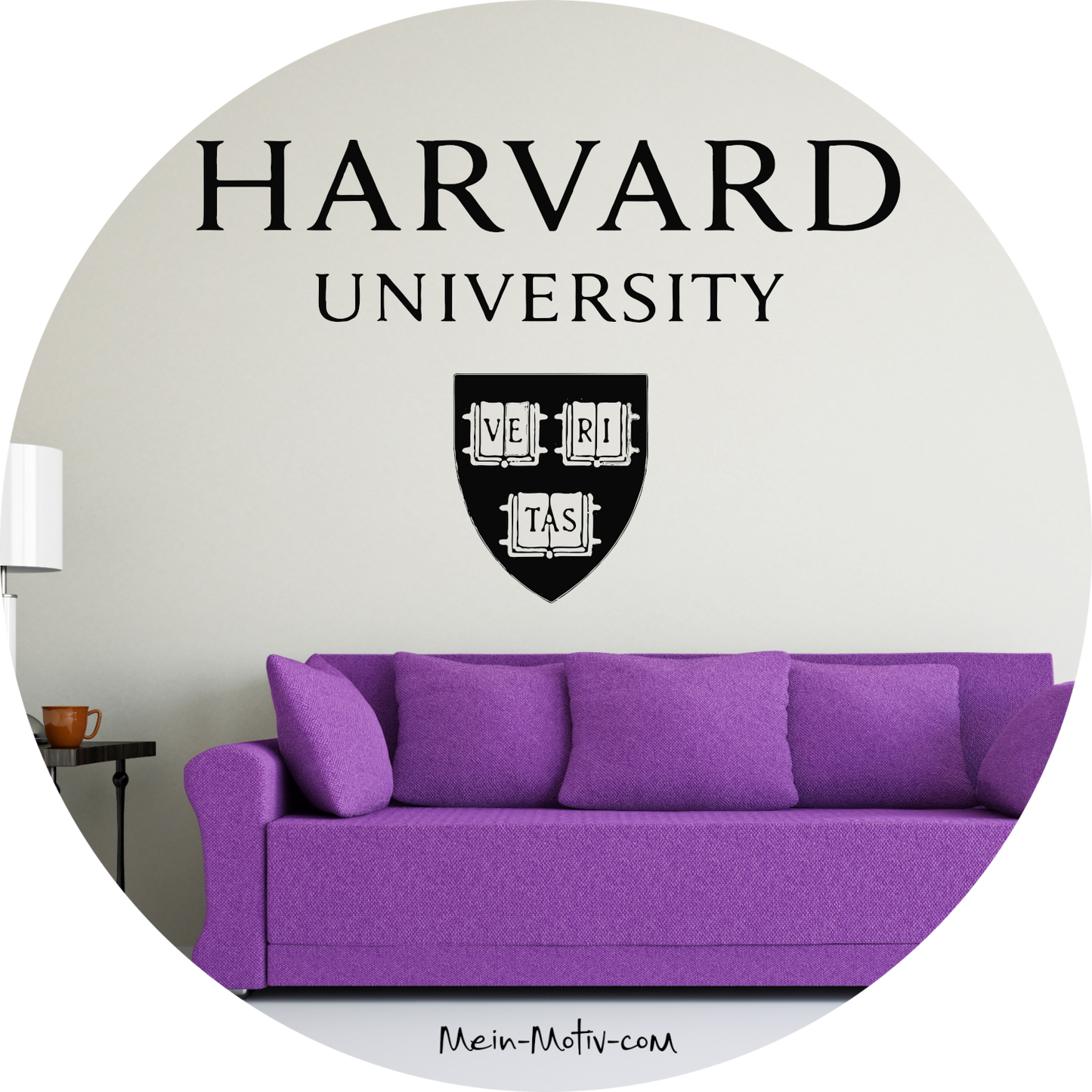 Wandtattoo Harvard Crimson