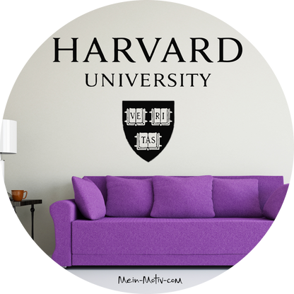 Wandtattoo Harvard Crimson