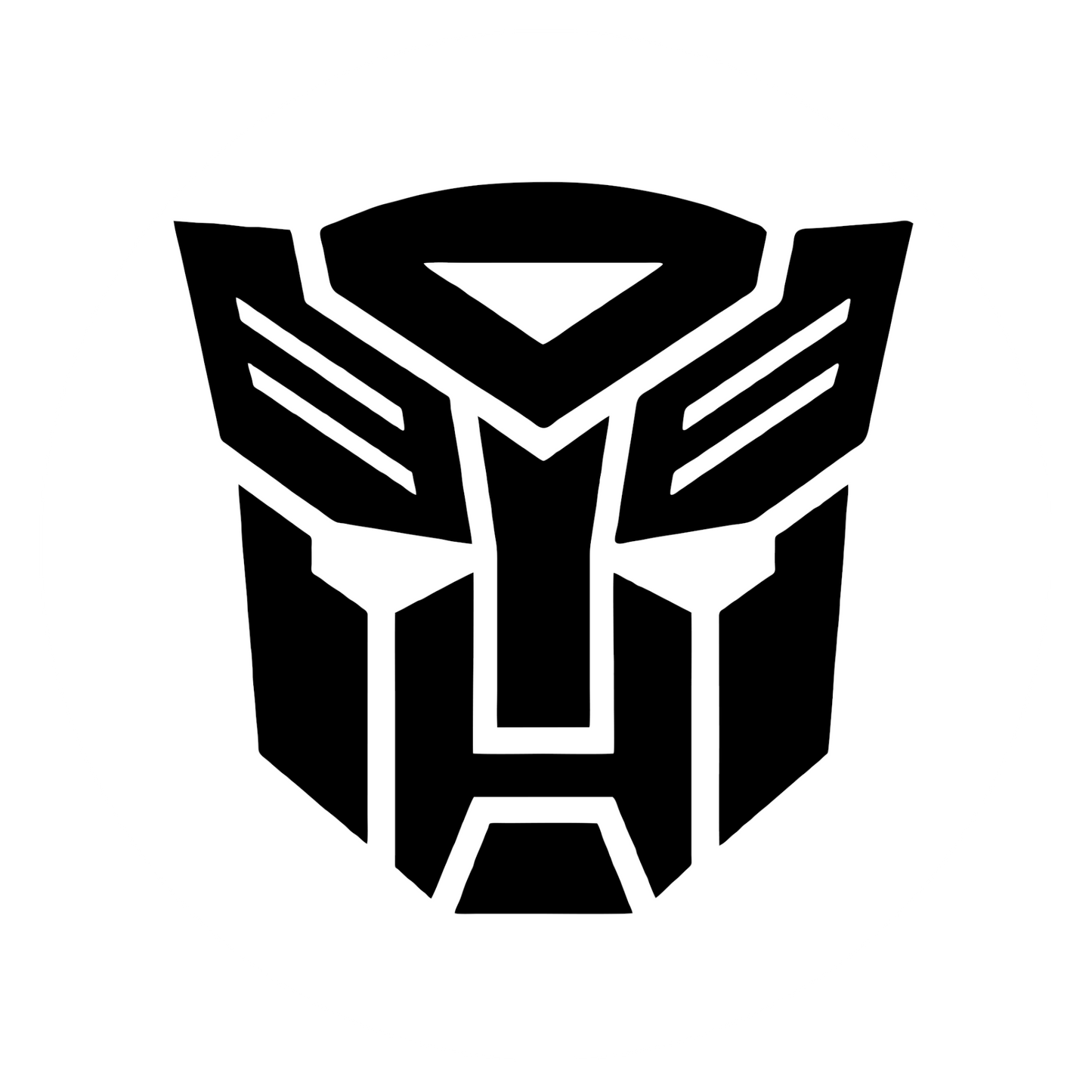 Wandtattoo Transformers Maske