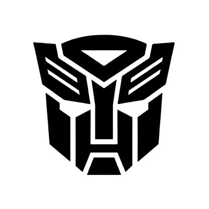 Wandtattoo Transformers Maske
