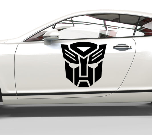 Autoaufkleber Transformers Maske