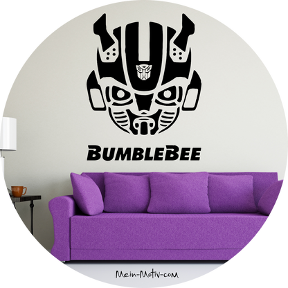 Wandtattoo Transformers Bumblebee