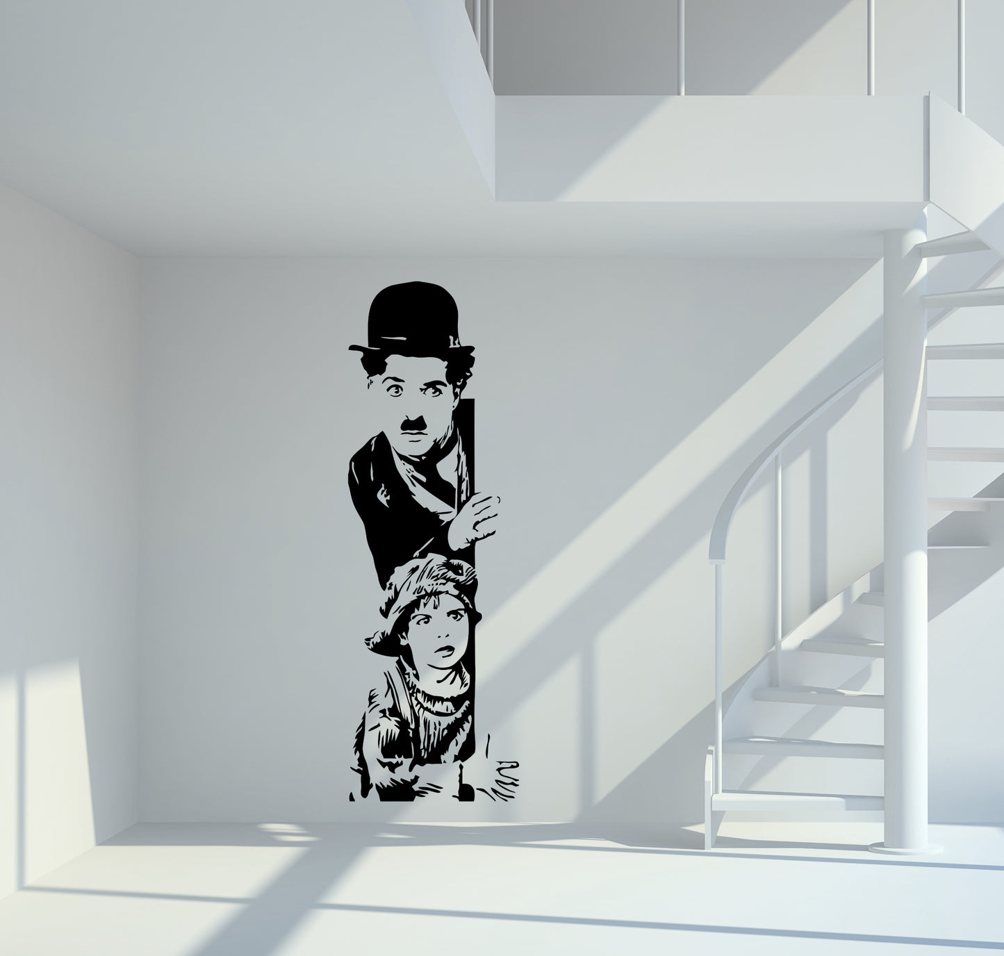 Wandtattoo Charlie Chaplin 2
