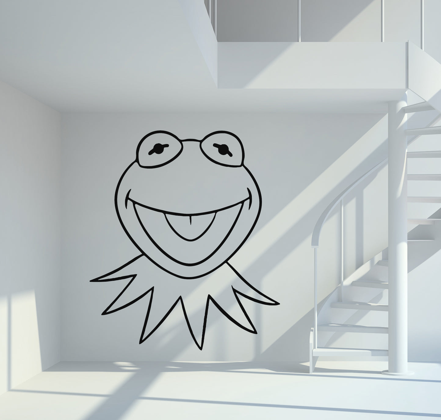 Wandtattoo Kermit der Frosch - Muppet Show