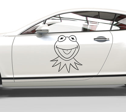 Autoaufkleber Kermit der Frosch - Muppet Show