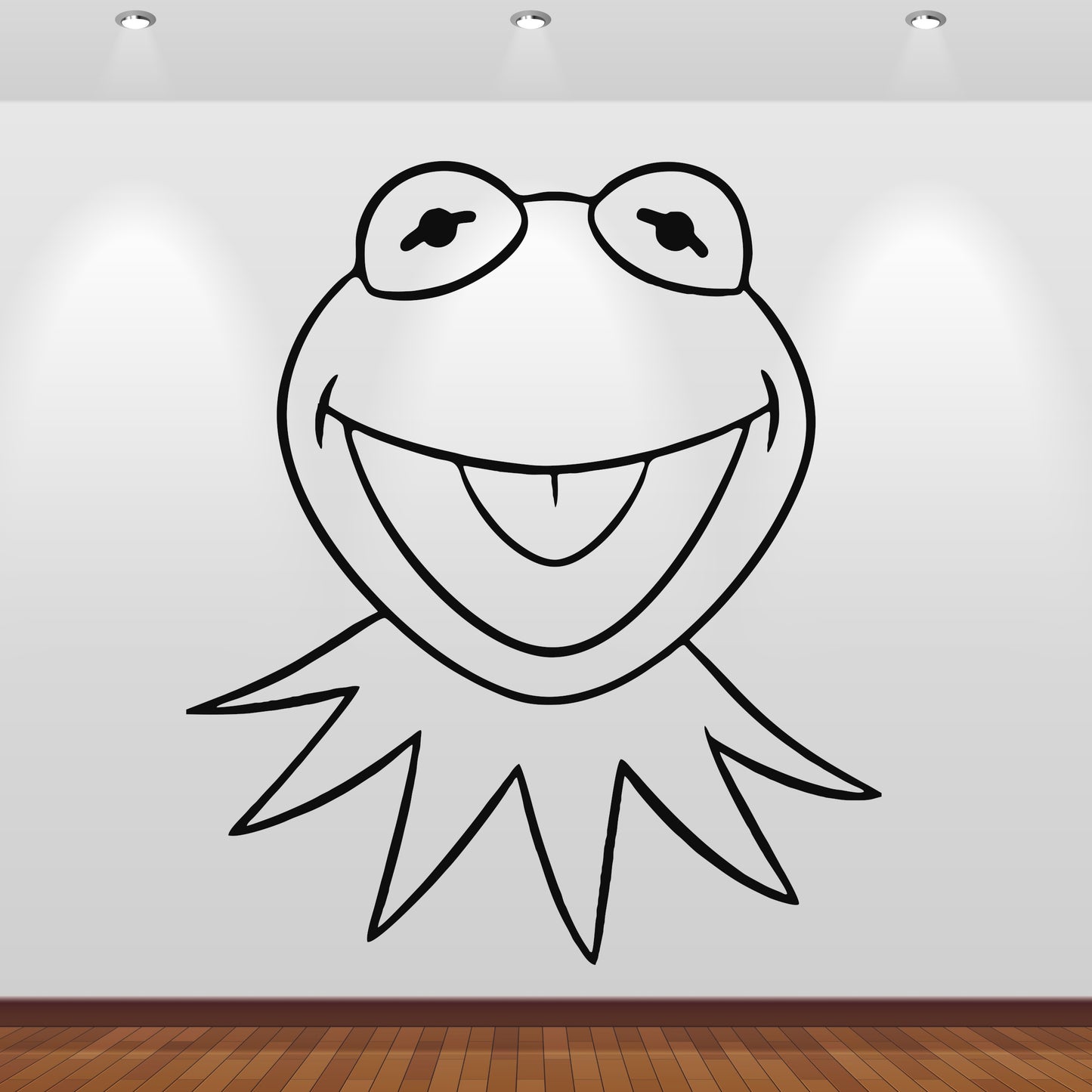 Wandtattoo Kermit der Frosch - Muppet Show