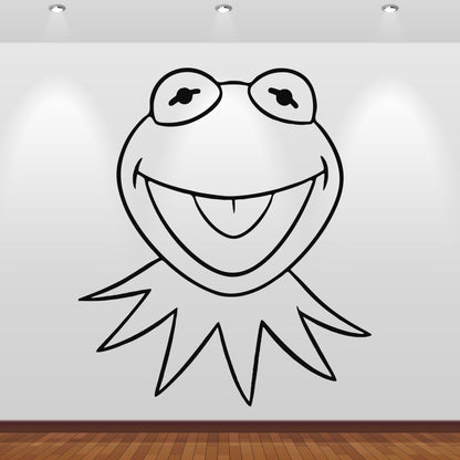 Wandtattoo Kermit der Frosch - Muppet Show