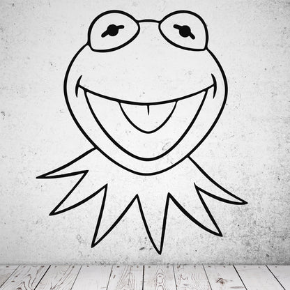 Wandtattoo Kermit der Frosch - Muppet Show