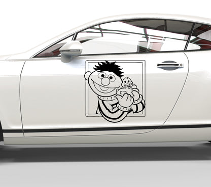 Autoaufkleber Ernie Sesamstraße