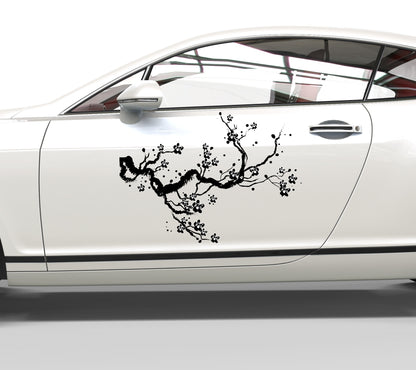 Autoaufkleber Kirschblüte - Cherry Blossom