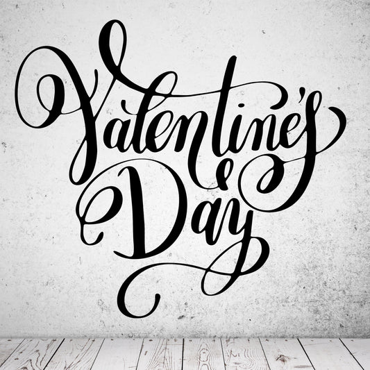 Wandtattoo Valentinstag
